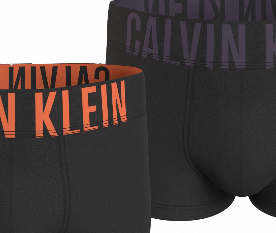 BOXER 2 PACK INTENSE POWER MICROFIBER STRETCH CALVIN KLEIN