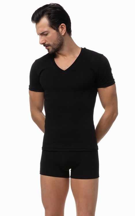 Φανέλα Vneck 2 τεμάχια Sporties Minerva