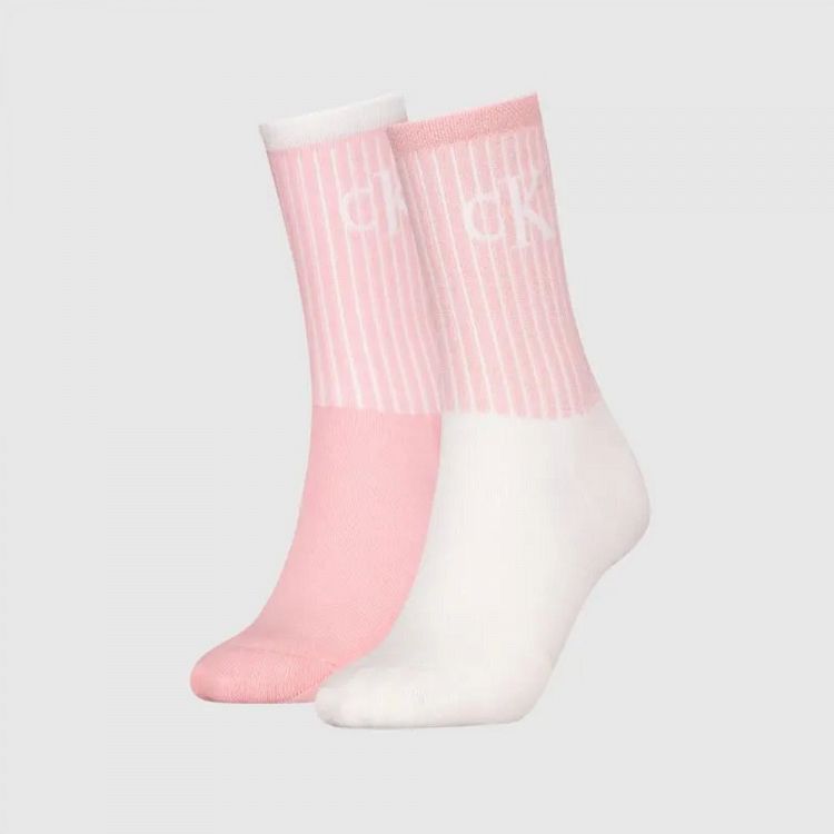 ΚΑΛΤΣΑ ΓΥΝΑΙΚΕΙΑ 2 ΖΕΥΓΗ GLOSSY RIB CALVIN KLEIN