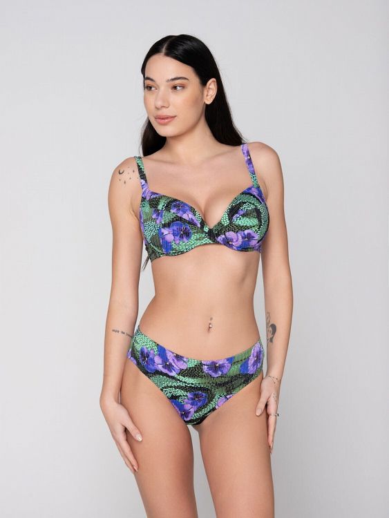 Μαγίω BIKINI SLIP Blossom bottom 7cm LUNA