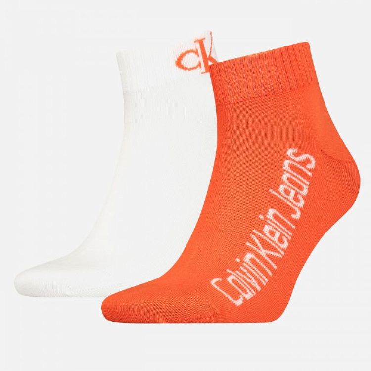 ΚΑΛΤΣΑ ΑΝΔΡΙΚΗ 2 PACK QUARTER LOGO CALVIN KLEIN