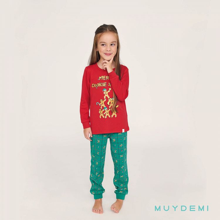 ΠΥΖΑΜΑ ΠΑΙΔΙΚΗ ΚΟΡΙΤΣΙ XMAS MUYDEMI