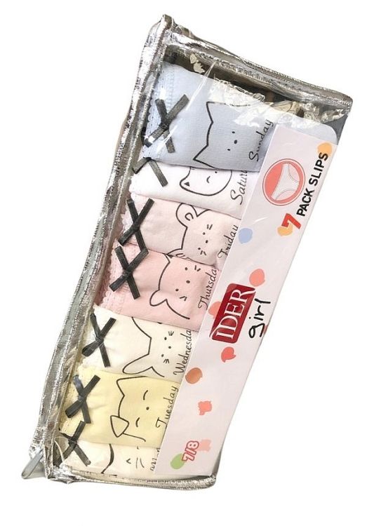 SLIP ΒΑΜΒΑΚΕΡΟ ΚΟΡΙΤΣΙ 7 PACK IDER