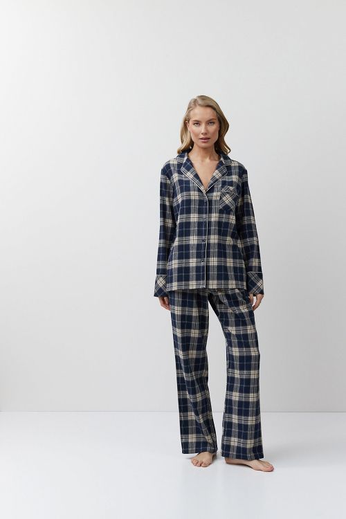 ΠΥΖΑΜΑ ΚΟΥΜΠΩΤΗ ΚΑΡΟ LAURENCE PAJAMA LONG ARUELLE