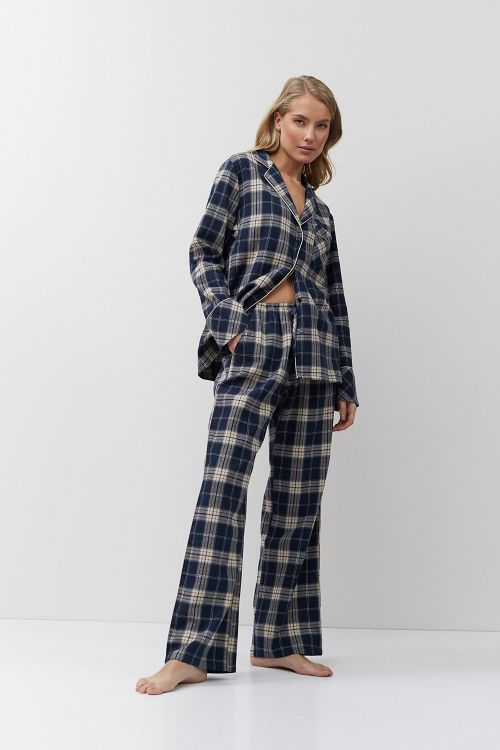 ΠΥΖΑΜΑ ΚΟΥΜΠΩΤΗ ΚΑΡΟ LAURENCE PAJAMA LONG ARUELLE