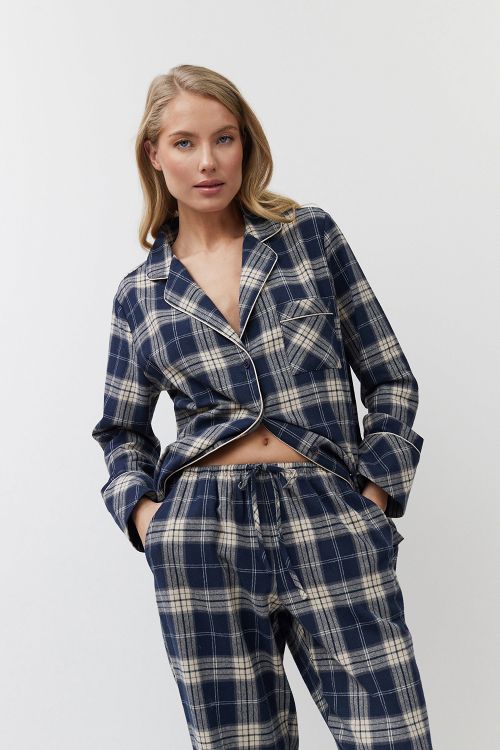 ΠΥΖΑΜΑ ΚΟΥΜΠΩΤΗ ΚΑΡΟ LAURENCE PAJAMA LONG ARUELLE