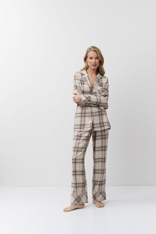 ΠΥΖΑΜΑ ΚΟΥΜΠΩΤΗ ΚΑΡΟ MAELLE PAJAMA LONG ARUELLE