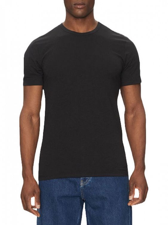 ΦΑΝΕΛΑ ΚΟΝΤΟ ΜΑΝΙΚΙ CREW NECK 3PK CALVIN KLEIN