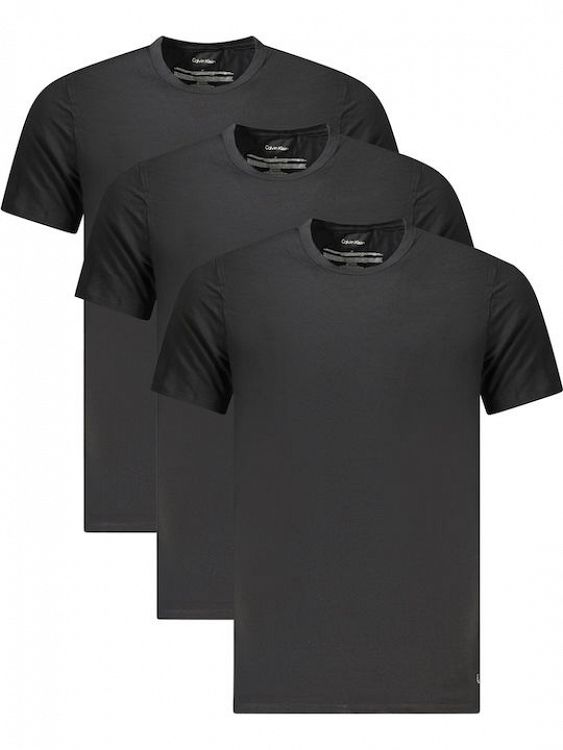 ΦΑΝΕΛΑ ΚΟΝΤΟ ΜΑΝΙΚΙ CREW NECK 3PK CALVIN KLEIN