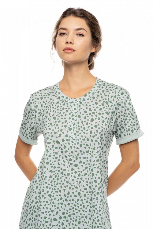 ΠΥΖΑΜΑ ΠΑΤΙΛΕΤΑ ΚΑΠΡΙ ΠΑΝΤΕΛΟΝΙ JADE LEOPARD PINK LABEL