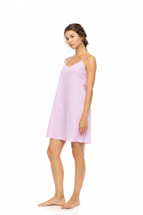 ΝΥΧΤΙΚΟ ΡΑΝΤΑ ΒΑΜΒΑΚΕΡΟ DUO STRIPE PINK LABEL