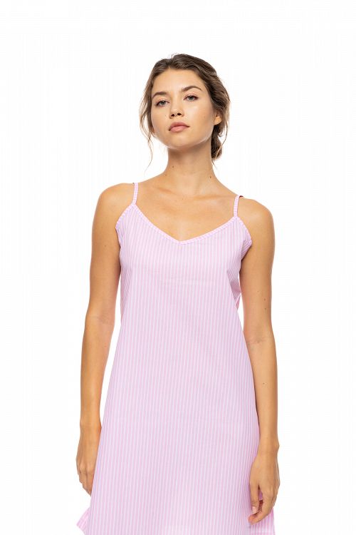 ΝΥΧΤΙΚΟ ΡΑΝΤΑ ΒΑΜΒΑΚΕΡΟ DUO STRIPE PINK LABEL