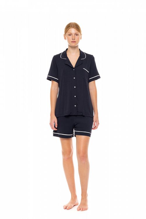 ΠΥΖΑΜΑ ΚΟΥΜΠΩΤΗ ΜΕ ΣΟΡΤΣ BAMBOO PINK LABEL