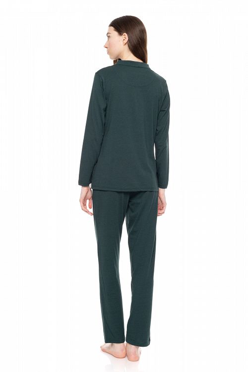 ΠΥΖΑΜΑ ΠΑΤΙΛΕΤΑ SOLID MINDNIGHT PINK LABEL