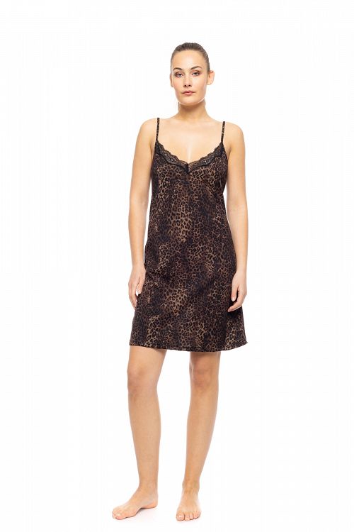 ΝΥΧΤΙΚΟ ΡΑΝΤΑΚΙ  LEOPARD PINK LABEL