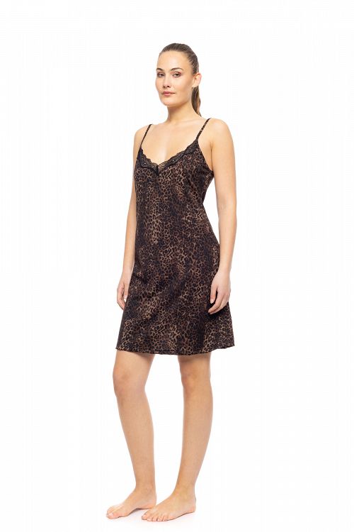 ΝΥΧΤΙΚΟ ΡΑΝΤΑΚΙ  LEOPARD PINK LABEL