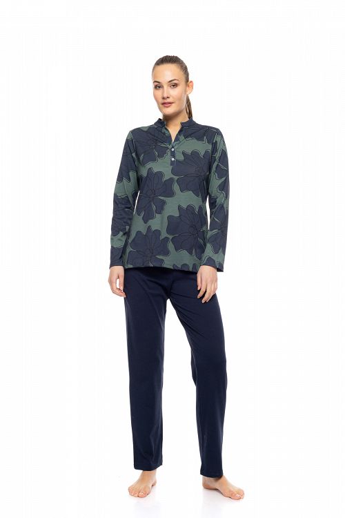 ΠΥΖΑΜΑ ΠΑΤΙΛΕΤΑ FOREST BLOOM PINK LABEL