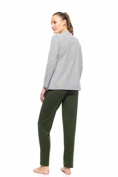 ΠΥΖΑΜΑ ΓΥΝΑΙΚΕΙΑ MODERN FLOWER PINK LABEL