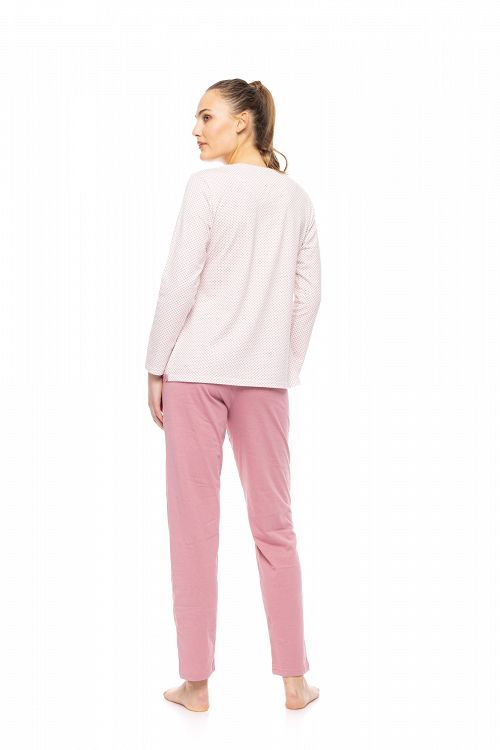 ΠΥΖΑΜΑ ΠΑΤΙΛΕΤΑ PETIT ROSE FLOWER PINK LABEL