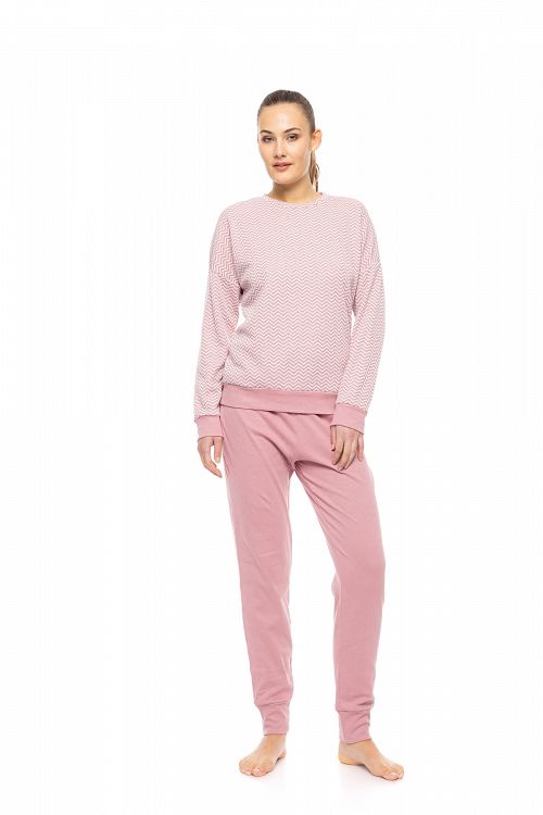 ΠΥΖΑΜΑ JACQUARD ZIC ZAC PINK LABEL