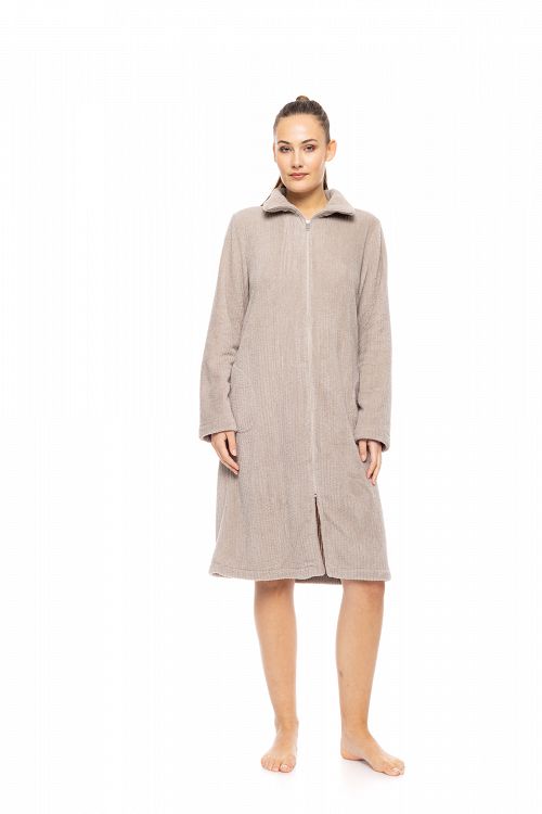 ΡΟΜΠΑ ZIPPER FLEECE STRIPE PINK LABEL