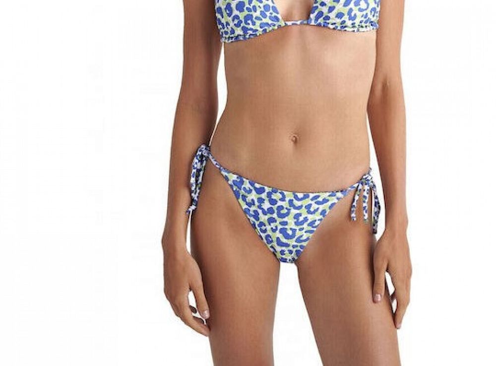 ΜΑΓΙΩ BIKINI SLIP ΔΕΤΟ ΣΤΟ ΠΛΑΙ ΔΙΠΛΗΣ ΟΨΕΩΣ FINO LEO BLU4U