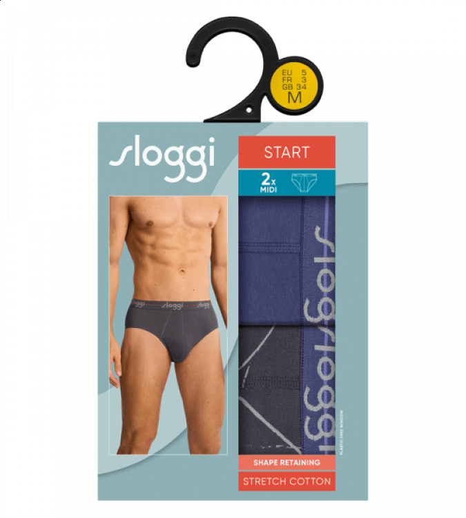 ΣΛΙΠ sloggi men Start Midi C2P box