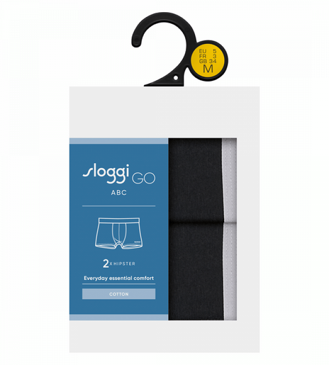 BOXER sloggi men GO ABC 2.0 H Hipster 2P