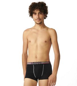 BOXER sloggi men GO ABC Natural H  Hipster 2P