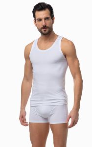 Φανέλα ανδρική ράντα 2 τεμάχια cotton-elastan Sporties