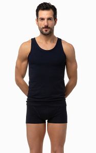 Φανέλα ανδρική ράντα 2 τεμάχια cotton-elastan Sporties