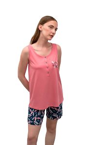 ΠΥΖΑΜΑ ΦΑΡΔΙΑ ΡΑΝΤΑ ΠΑΤΙΛΕΤΑ ΜΕ ΒΕΡΜΟΥΔΑ VAMP