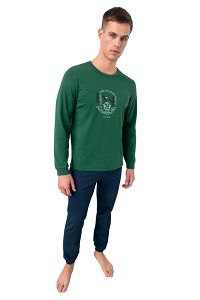 ΠΥΖΑΜΑ ΜΕ ΛΑΙΜΟΚΟΨΗ "TIME TO ESCAPE" VAMP