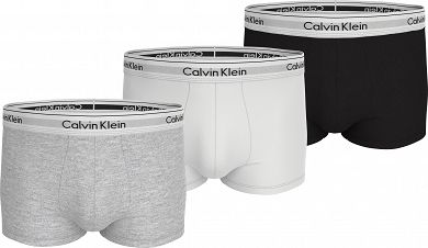 BOXER 3 ΤΕΜΑΧΙΑ ICON COTTON STRETCH CALVIN KLEIN