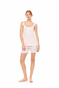 ΠΥΖΑΜΑ ΓΥΝΑΙΚΕΙΑ SOFT PINK STRIPE PINK LABEL