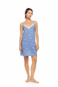 ΝΥΧΤΙΚΟ ΓΥΝΑΙΚΕΙΟ DALMATIAN DENIM PINK LABEL