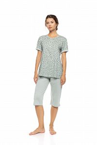 ΠΥΖΑΜΑ ΠΑΤΙΛΕΤΑ ΚΑΠΡΙ ΠΑΝΤΕΛΟΝΙ JADE LEOPARD PINK LABEL