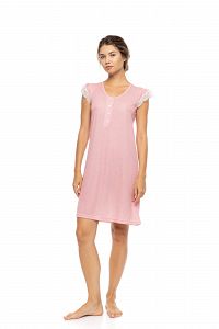 ΝΥΧΤΙΚΟ ΠΑΤΙΛΕΤΑ ΚΟΝΤΟ ΜΑΝΙΚΙ SUMMER GEO PINK LABEL