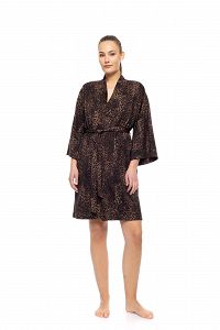 ΡΟΜΠΑ KIMONO LEOPARD PINK LABEL