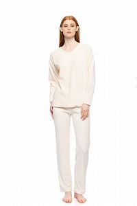 LOUNGEWEAR VELVET STRIPES PINK LABEL