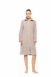 ΡΟΜΠΑ ZIPPER FLEECE STRIPE PINK LABEL