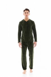 ΠΥΖΑΜΑ VELVET V-NECK ULISSE