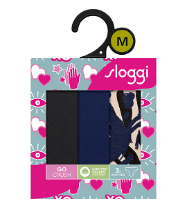 ΣΛΙΠ 3 ΤΕΜΑΧΙΑ sloggi GO Crush H High leg C3P