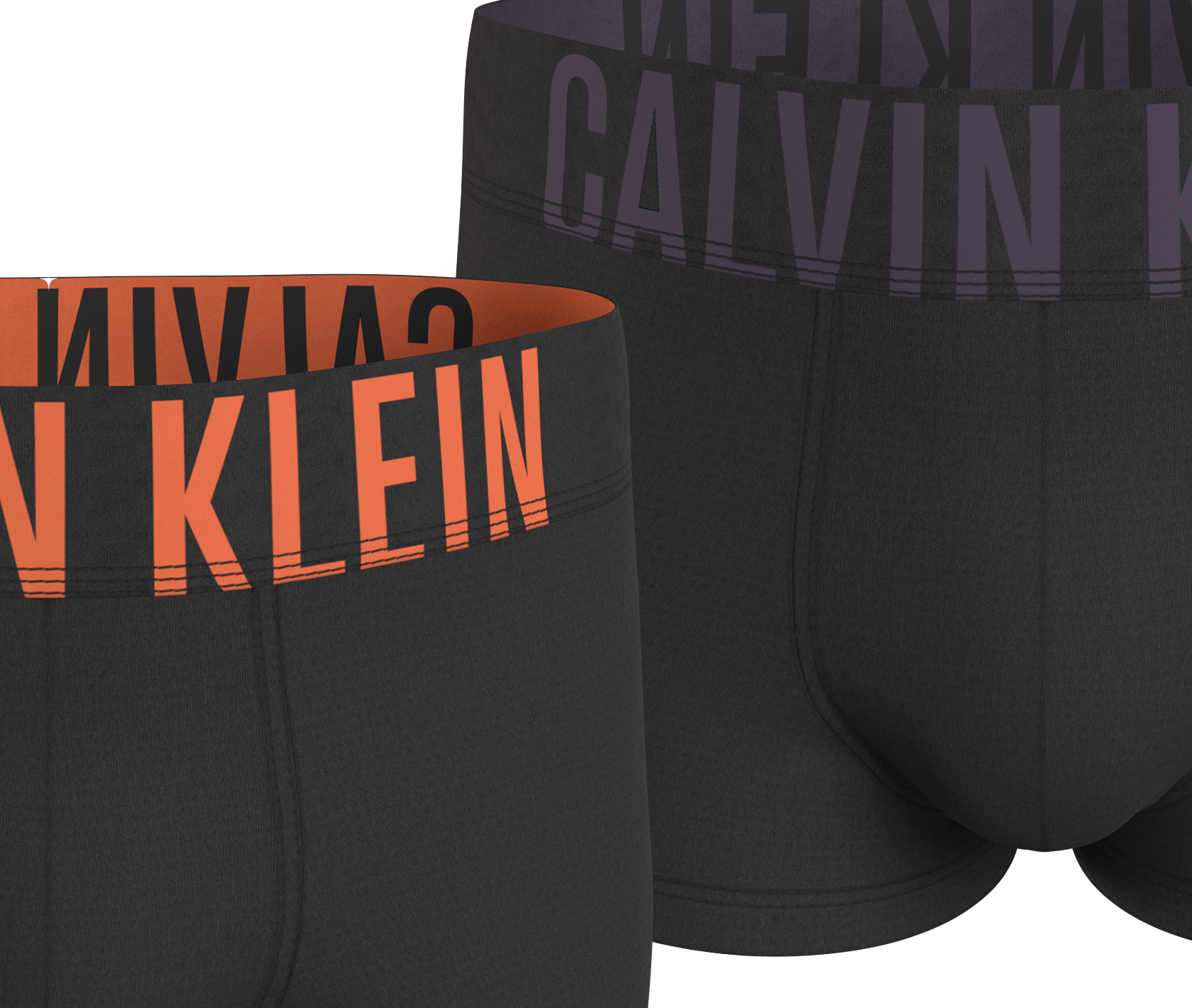 BOXER 2 PACK INTENSE POWER MICROFIBER STRETCH CALVIN KLEIN