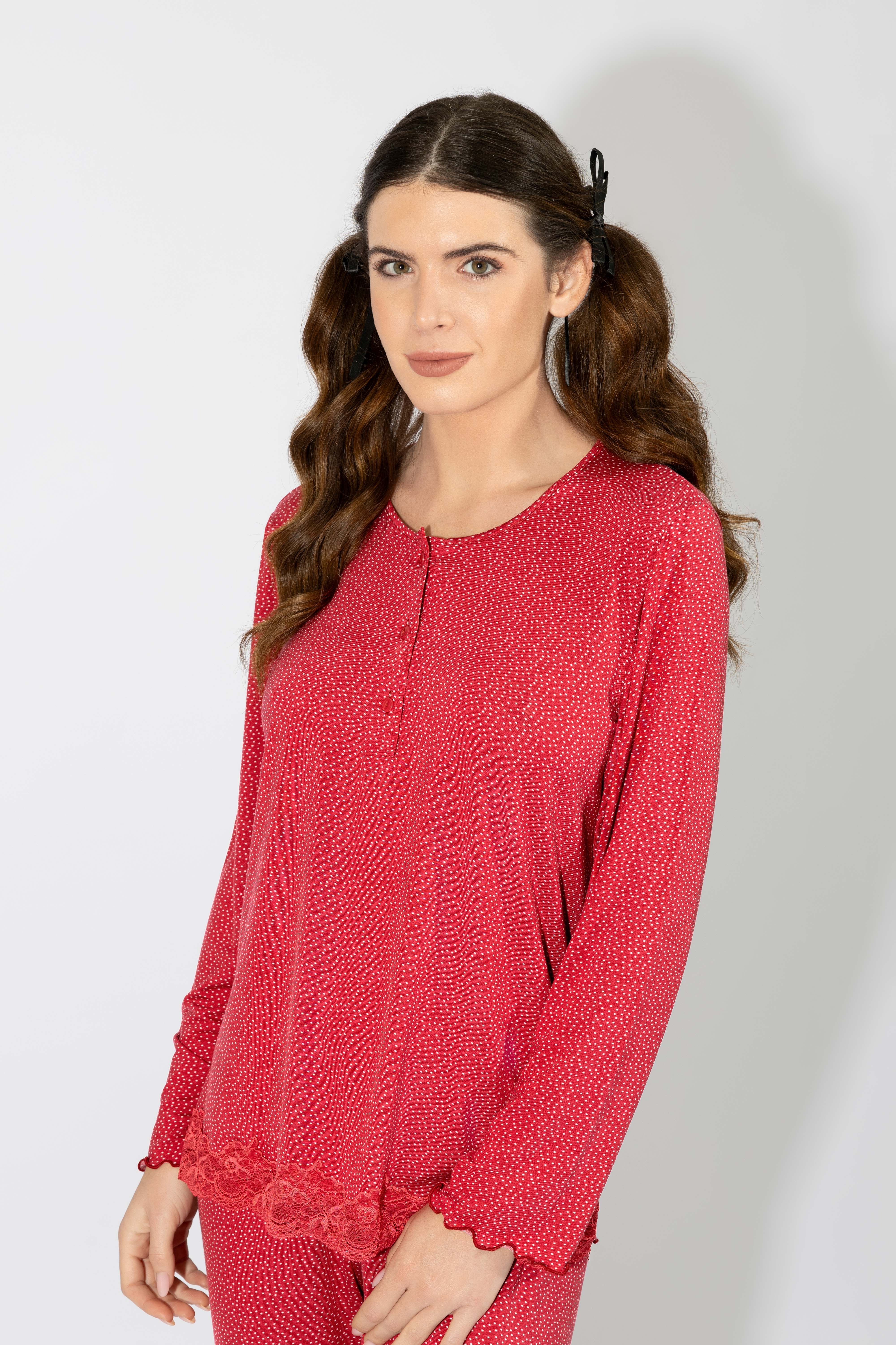 ΠΥΖΑΜΑ ΜΕ ΠΑΤΙΛΕΤΑ ΠΟΥΑ MICROMODAL HARMONY