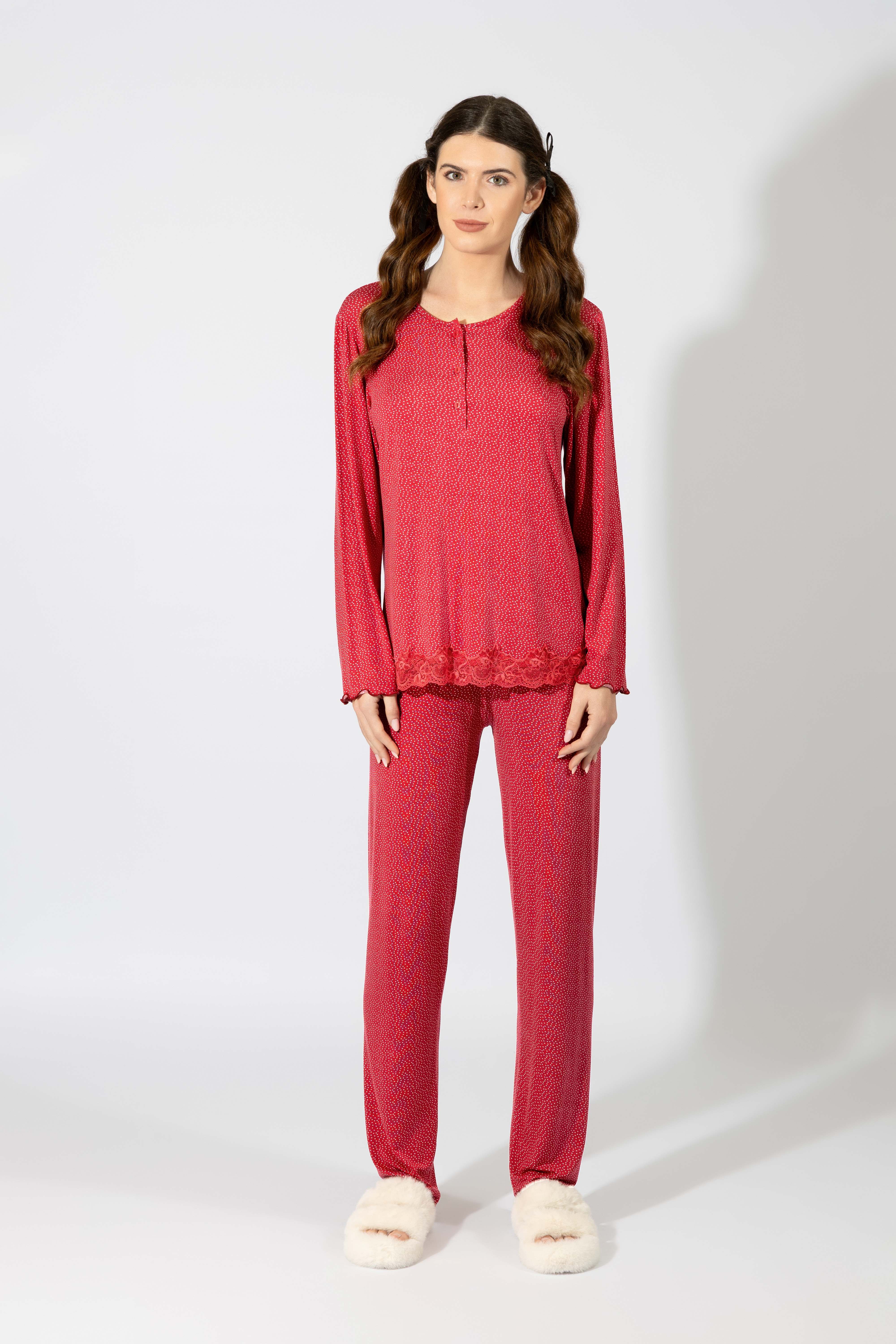 ΠΥΖΑΜΑ ΜΕ ΠΑΤΙΛΕΤΑ ΠΟΥΑ MICROMODAL HARMONY