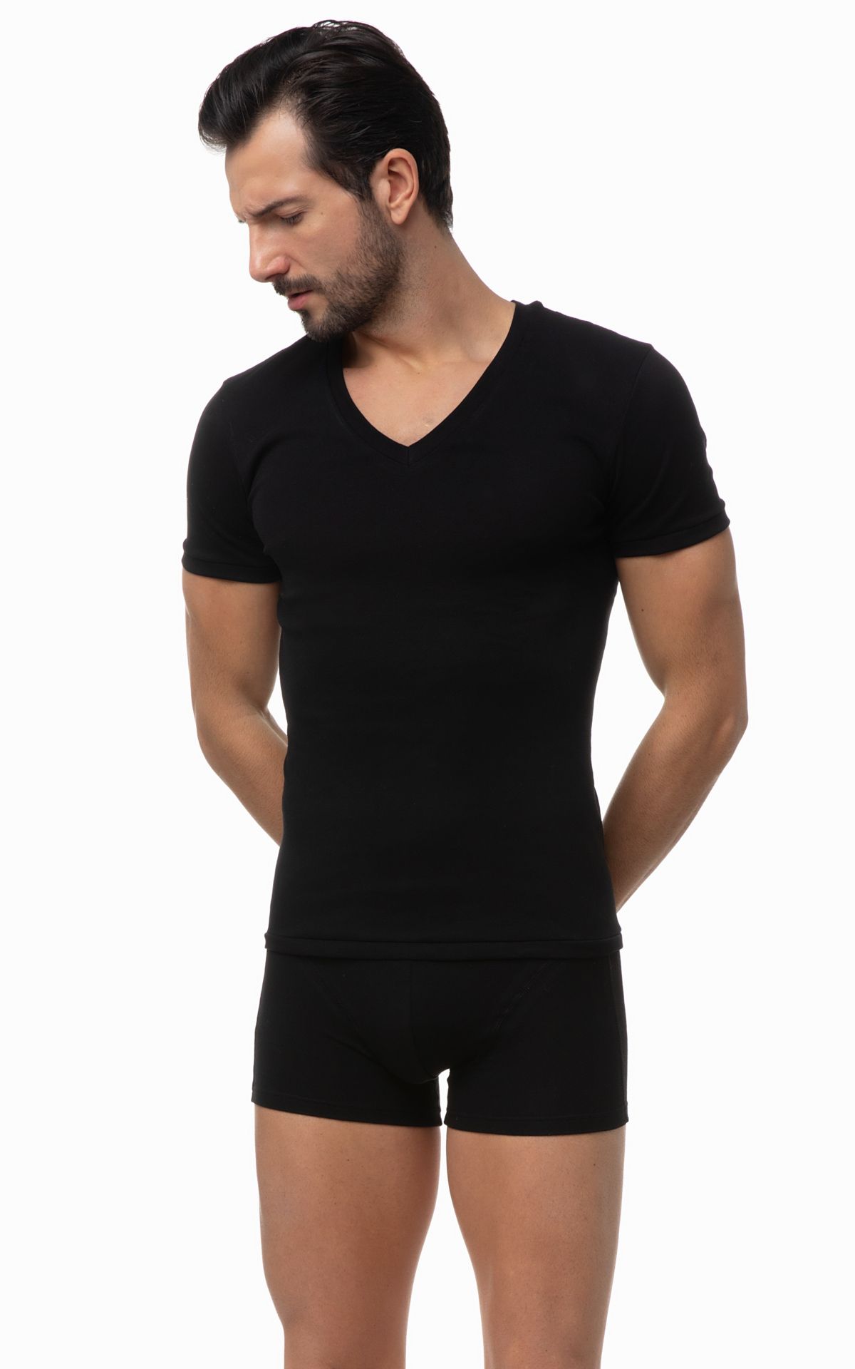 Φανέλα Vneck 2 τεμάχια Sporties Minerva