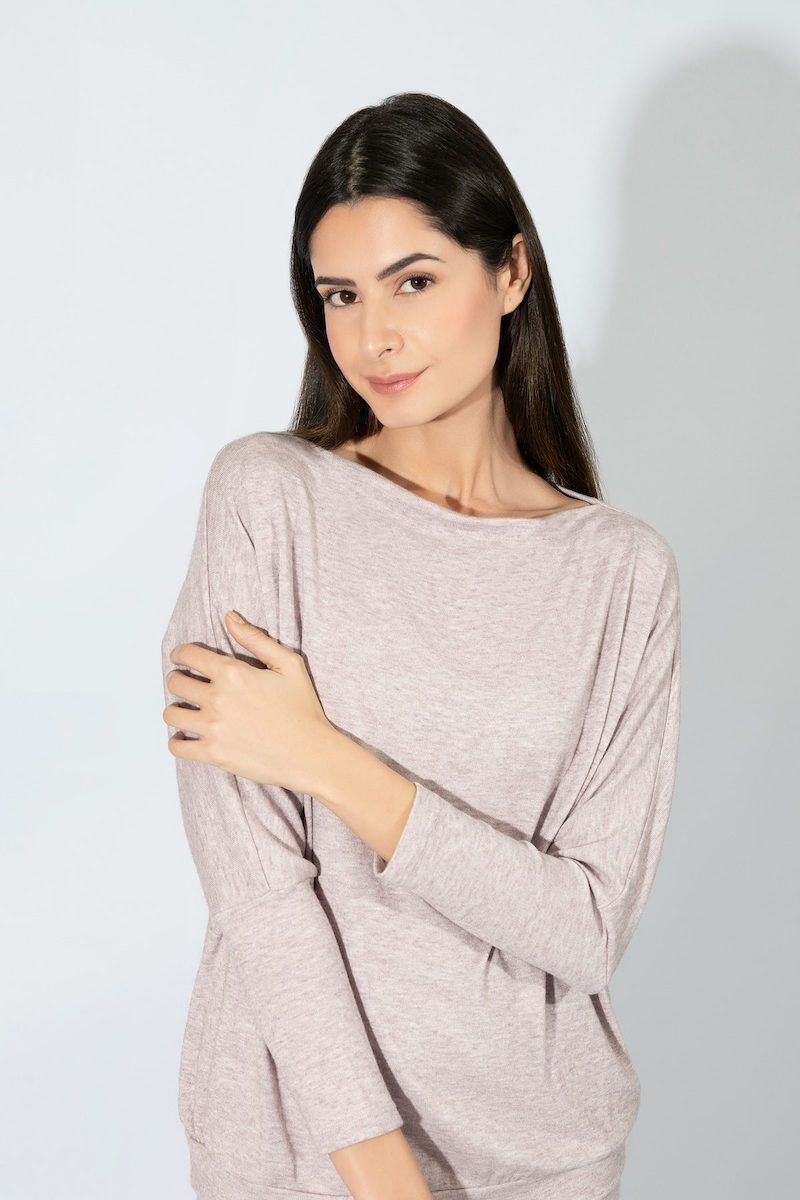 ΠΥΖΑΜΑ ΜΟΝΟΧΡΩΜΗ VISCOSE HARMONY