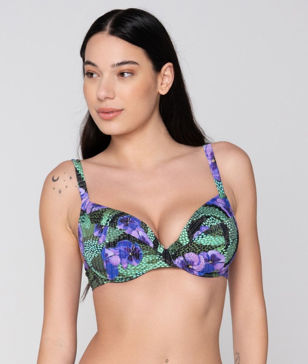 Μαγιώ BIKINI ΣΟΥΤΙΕΝ Blossom ΜΕ ΕΛΑΦΡΙΑ ΕΝΙΣΧΥΣΗ balconette LUNA
