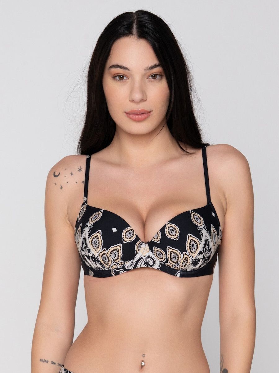 Μαγιώ BIKINI TOP Stellar balconette with molded cup luna